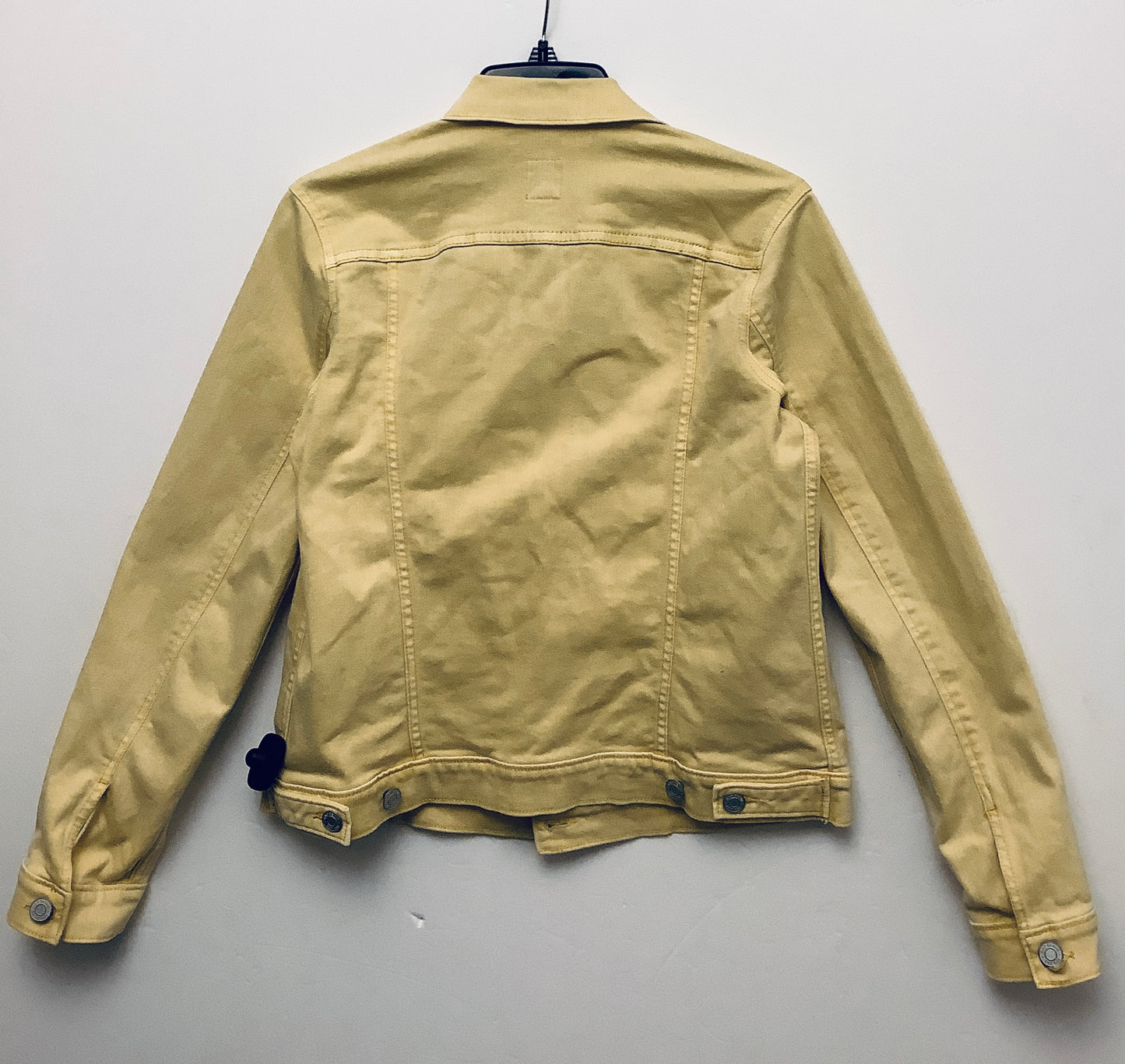 Jacket Denim By Gap In Yellow, Size: S