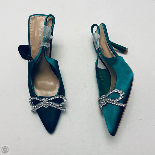 Shoes Heels Stiletto By Clothes Mentor In Green, Size: 10