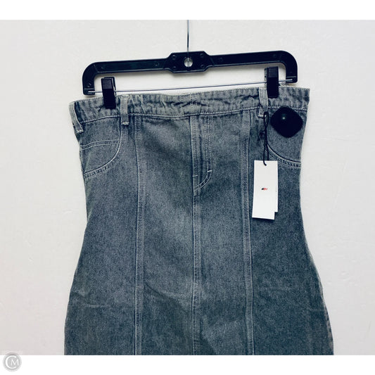Dress Casual Short By Clothes Mentor In Blue Denim, Size: M