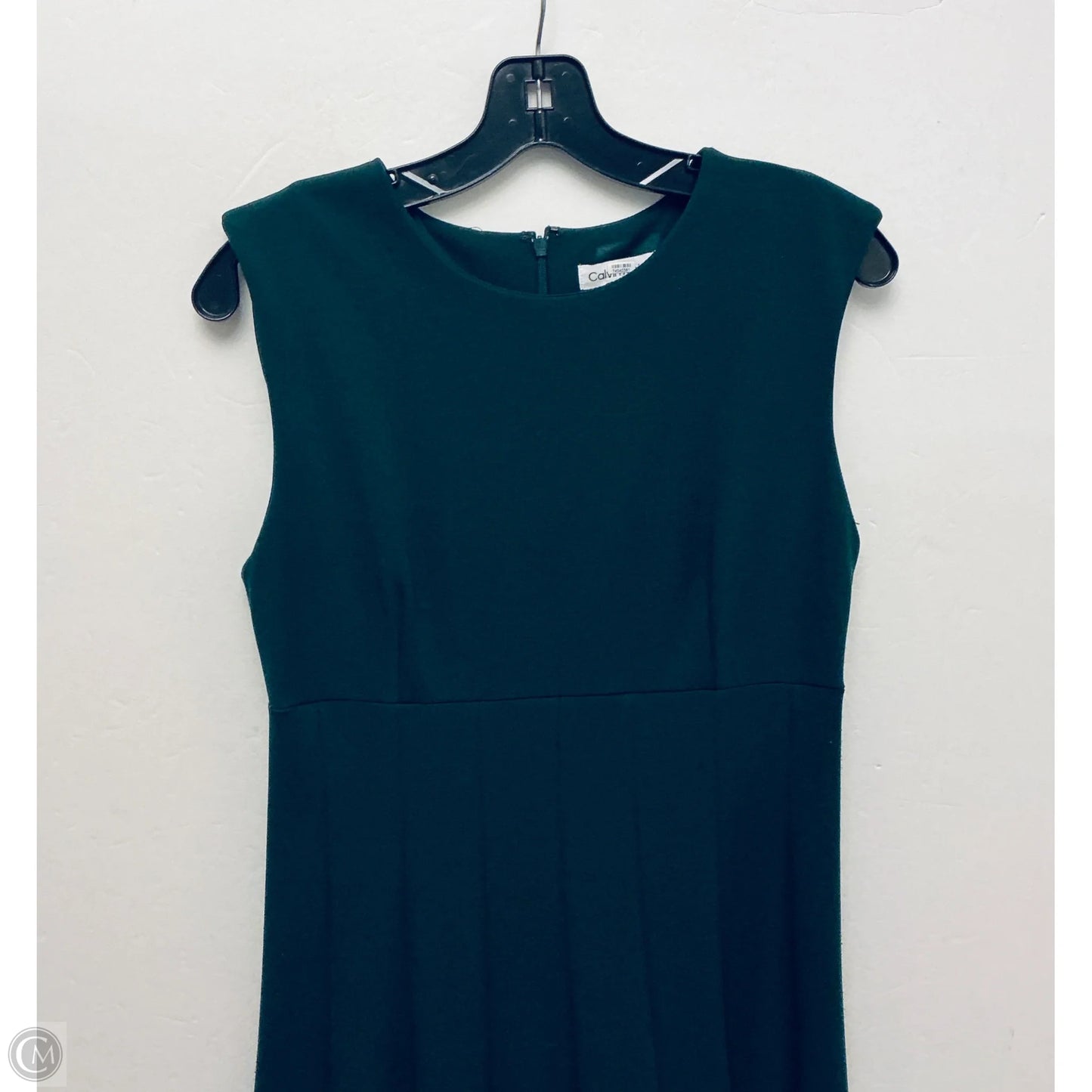 Dress Casual Maxi By Calvin Klein In Green, Size: 8