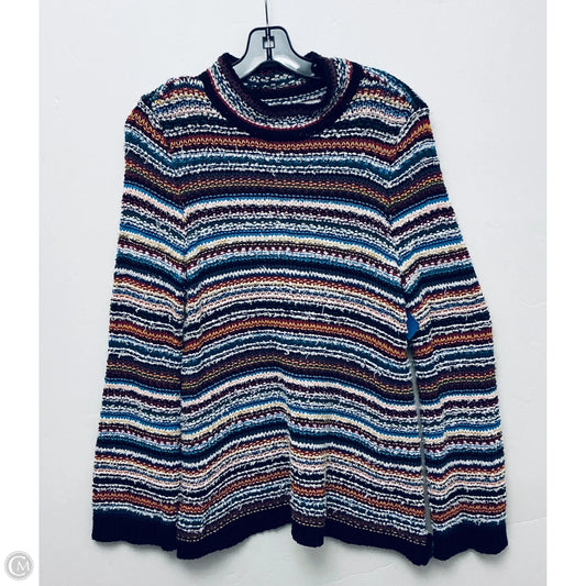 Sweater By Loft In Multi-colored, Size: L