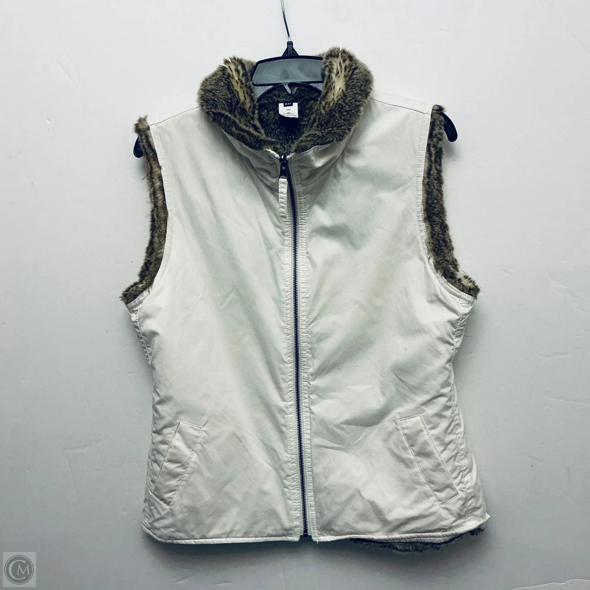 Vest Other By Gap In White, Size: M