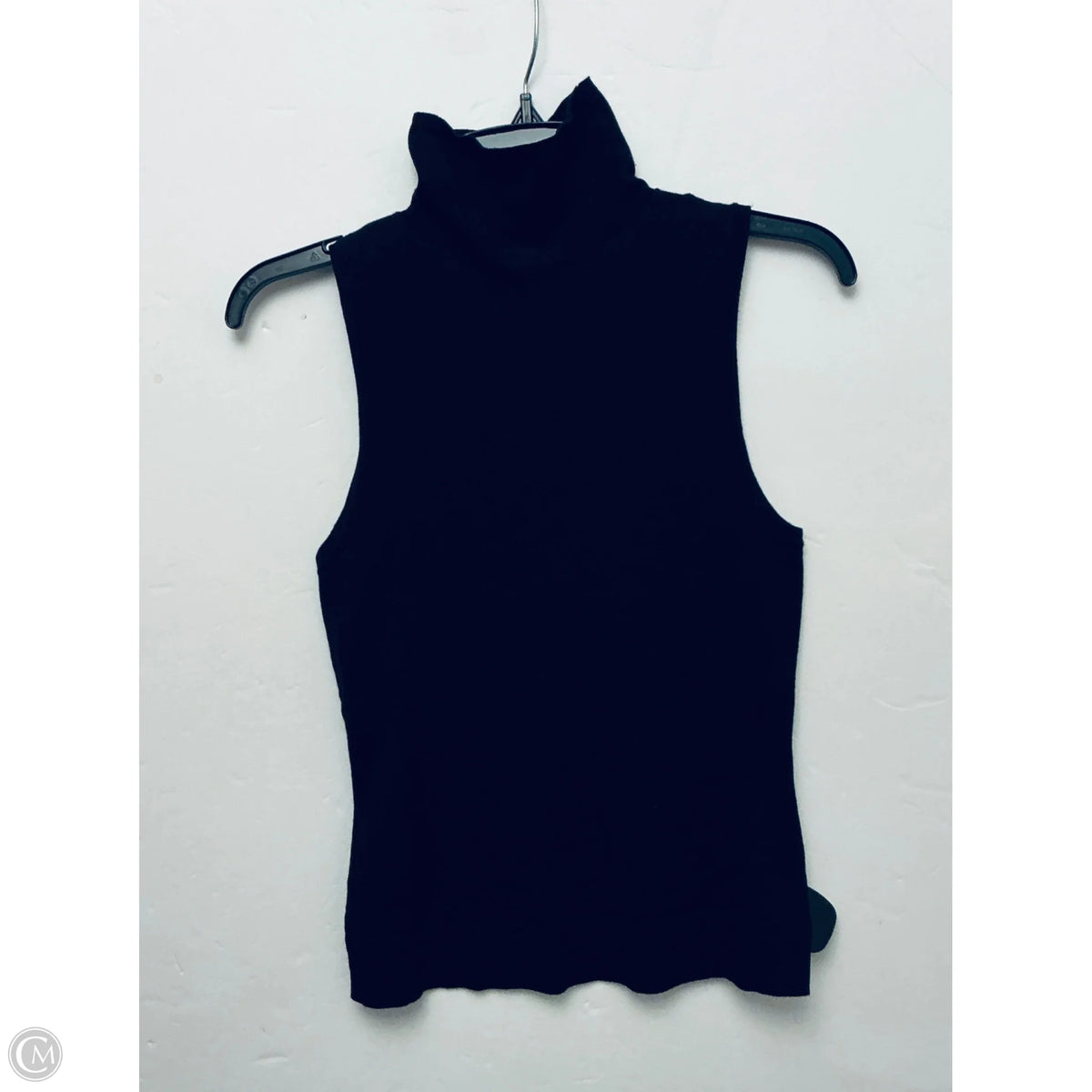 Top Sleeveless By Scoop In Black, Size: S