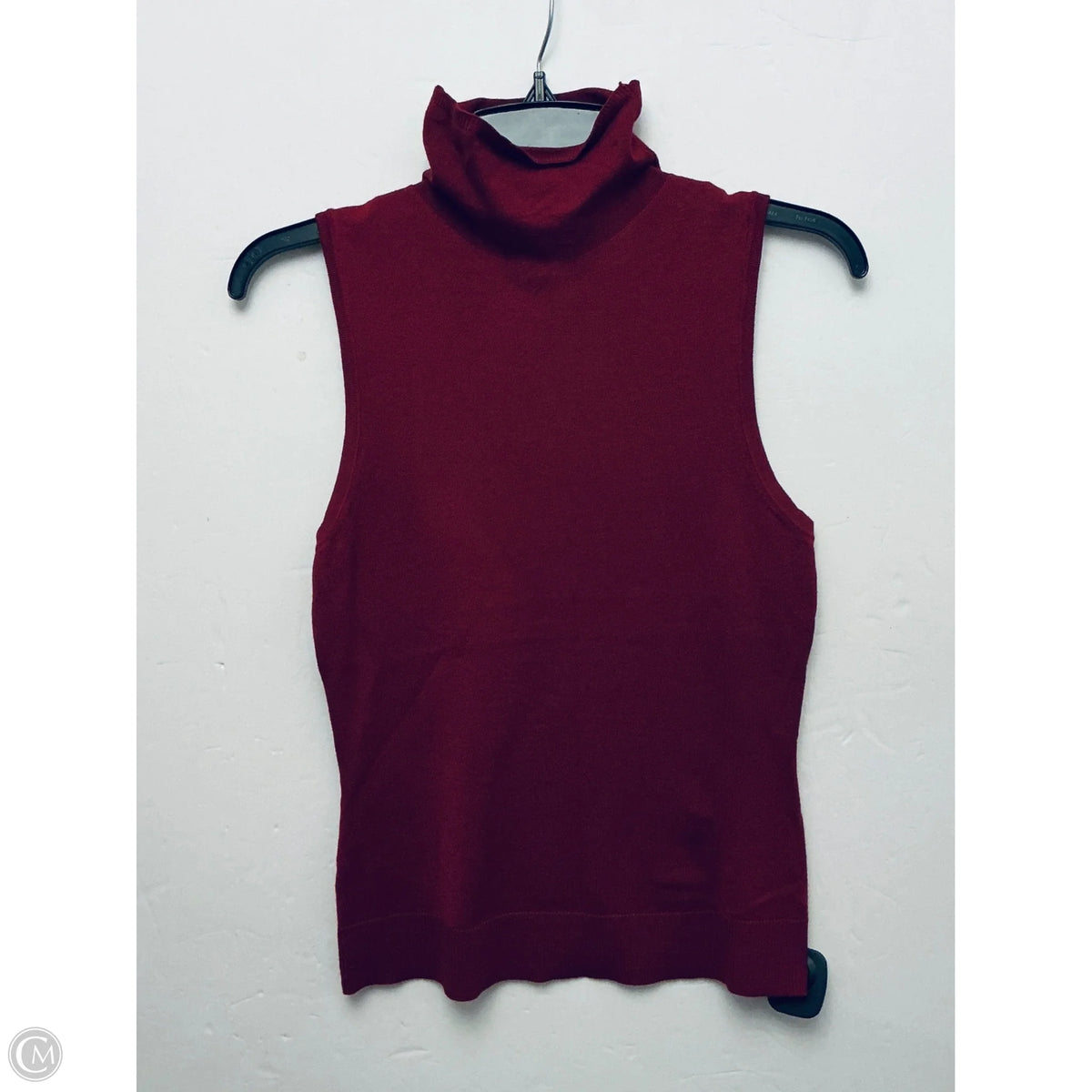 Top Sleeveless By Scoop In Red, Size: S