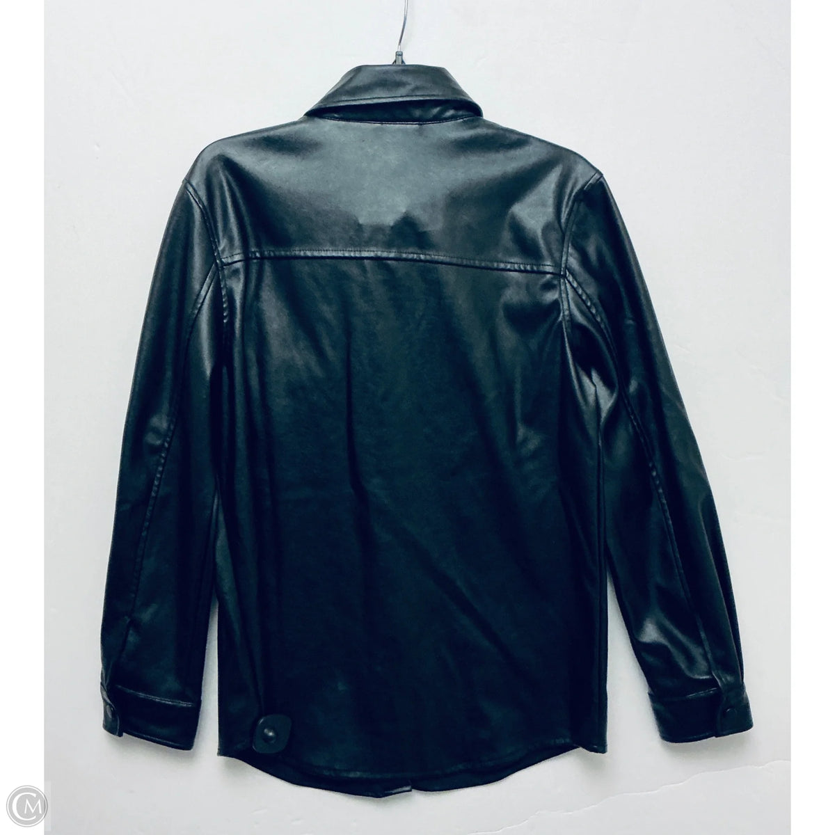 Jacket Shirt By Laundry In Black, Size: M