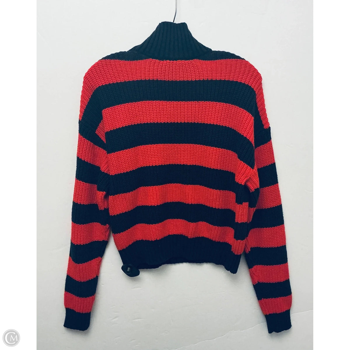 Sweater By Free Assembly In Striped Pattern, Size: S