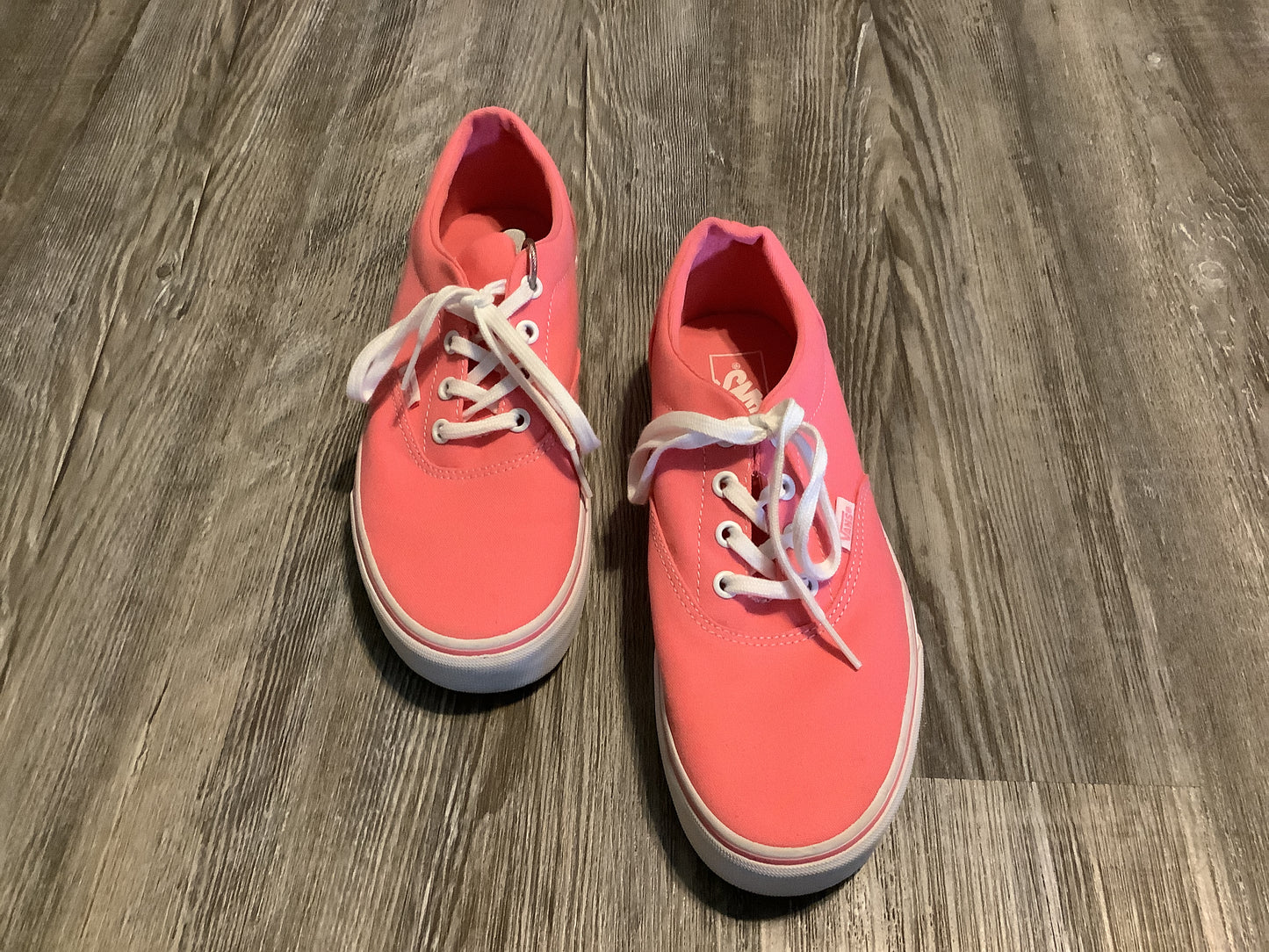 Shoes Sneakers By Vans In Pink, Size: 8.5