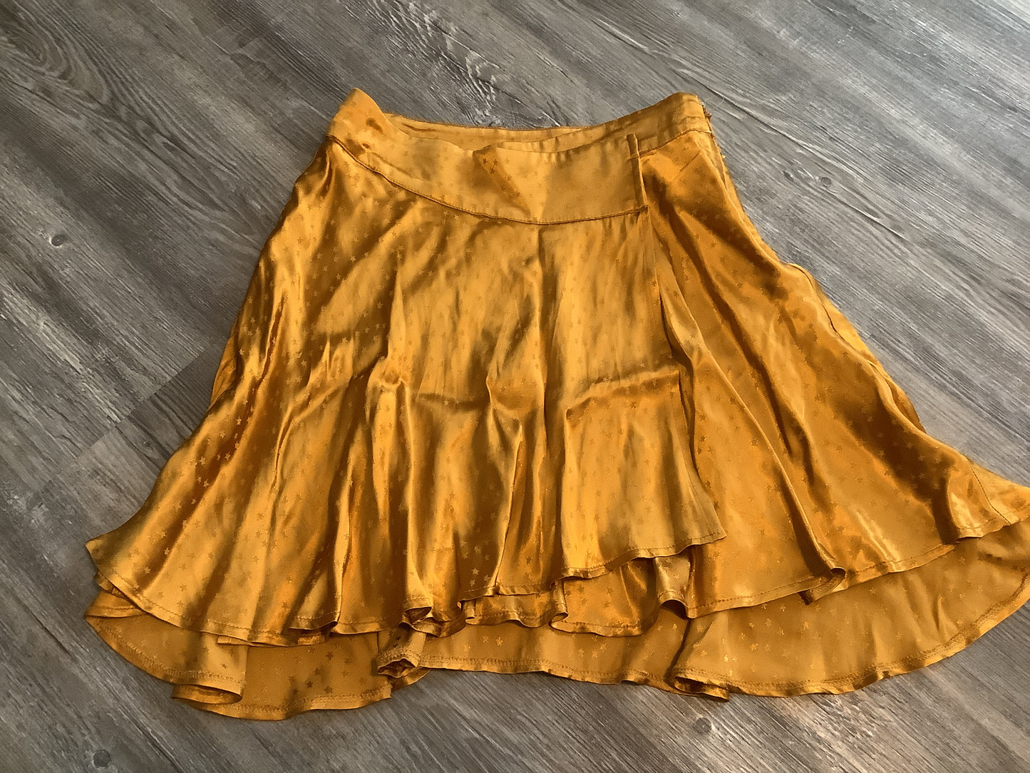 Skirt Midi By Free People In Gold, Size: 2