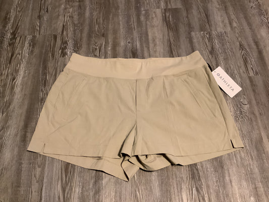 Athletic Shorts By Athleta In Tan, Size: 18