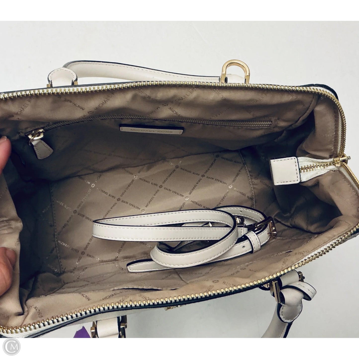 Handbag Designer By Michael Kors, Size: Large