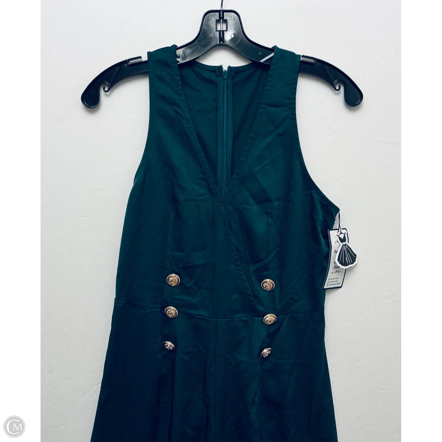 Jumpsuit By Retro In Green, Size: S