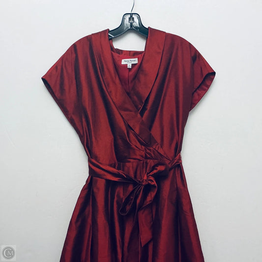 Dress Party Midi By Rena Rowan In Red, Size: 16