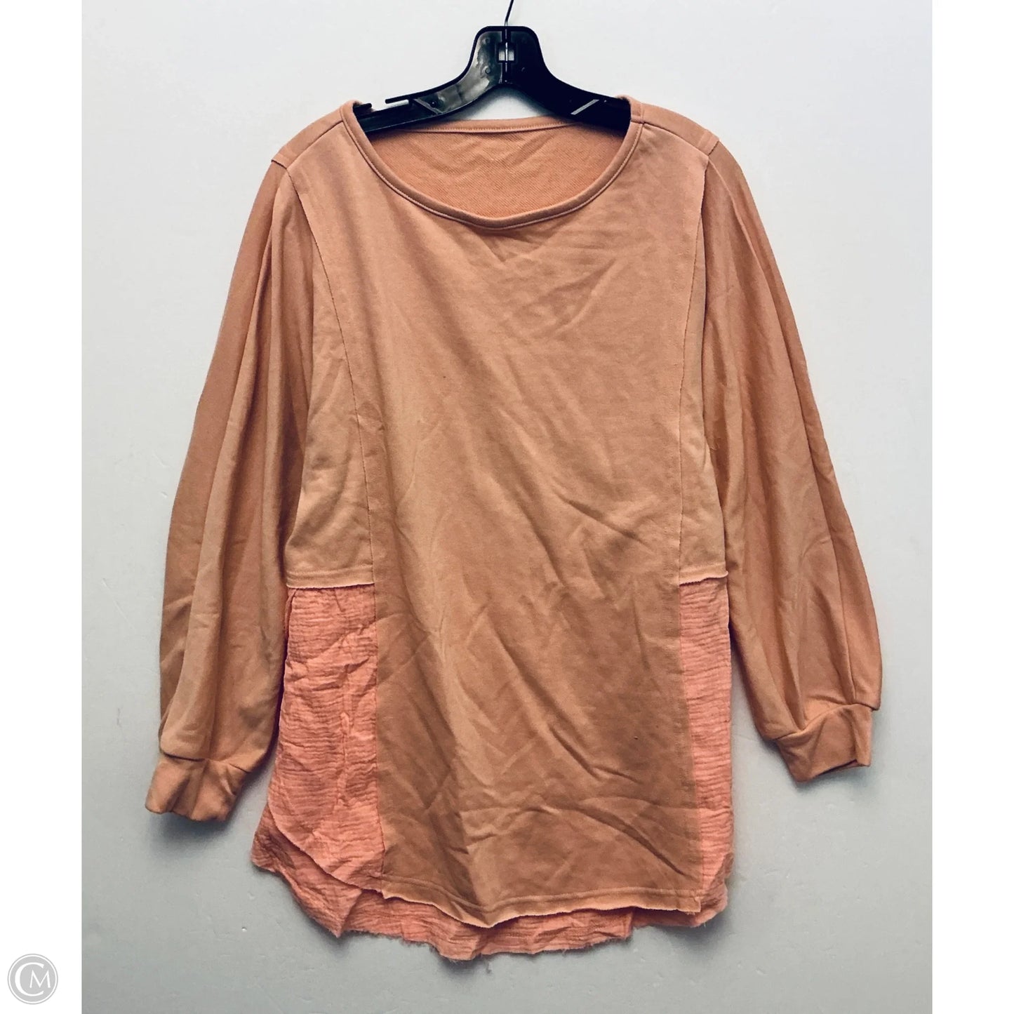 Top Long Sleeve Basic By Cme In Pink, Size: M