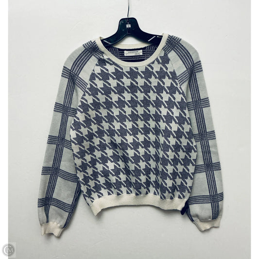 Sweater By Anthropologie In Black & Cream, Size: S