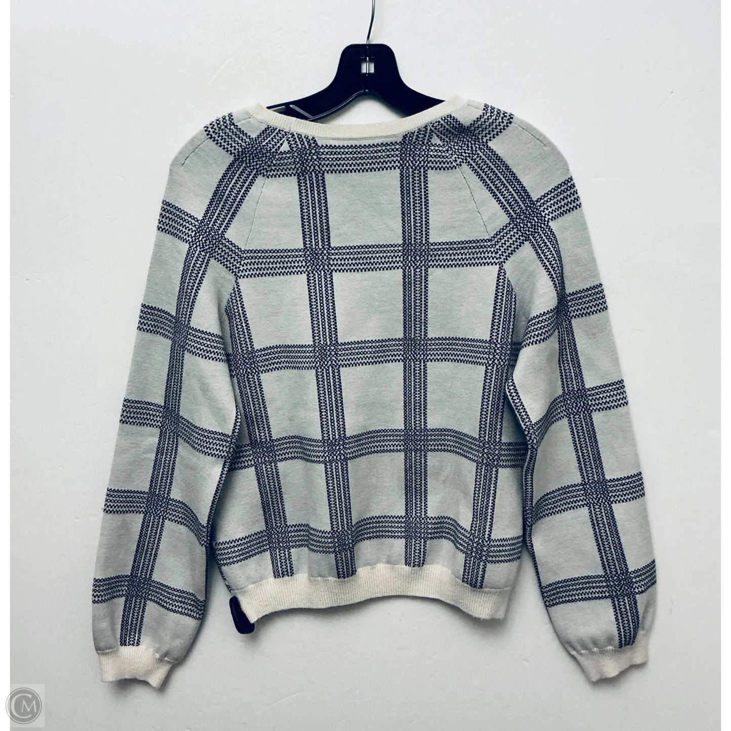 Sweater By Anthropologie In Black & Cream, Size: S