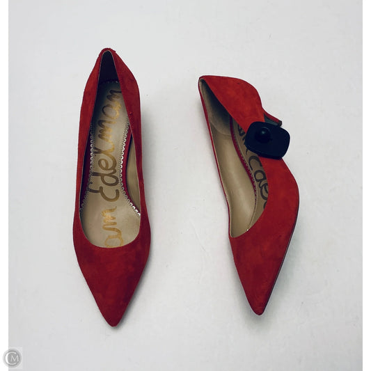 Shoes Heels Kitten By Sam Edelman In Red, Size: 10