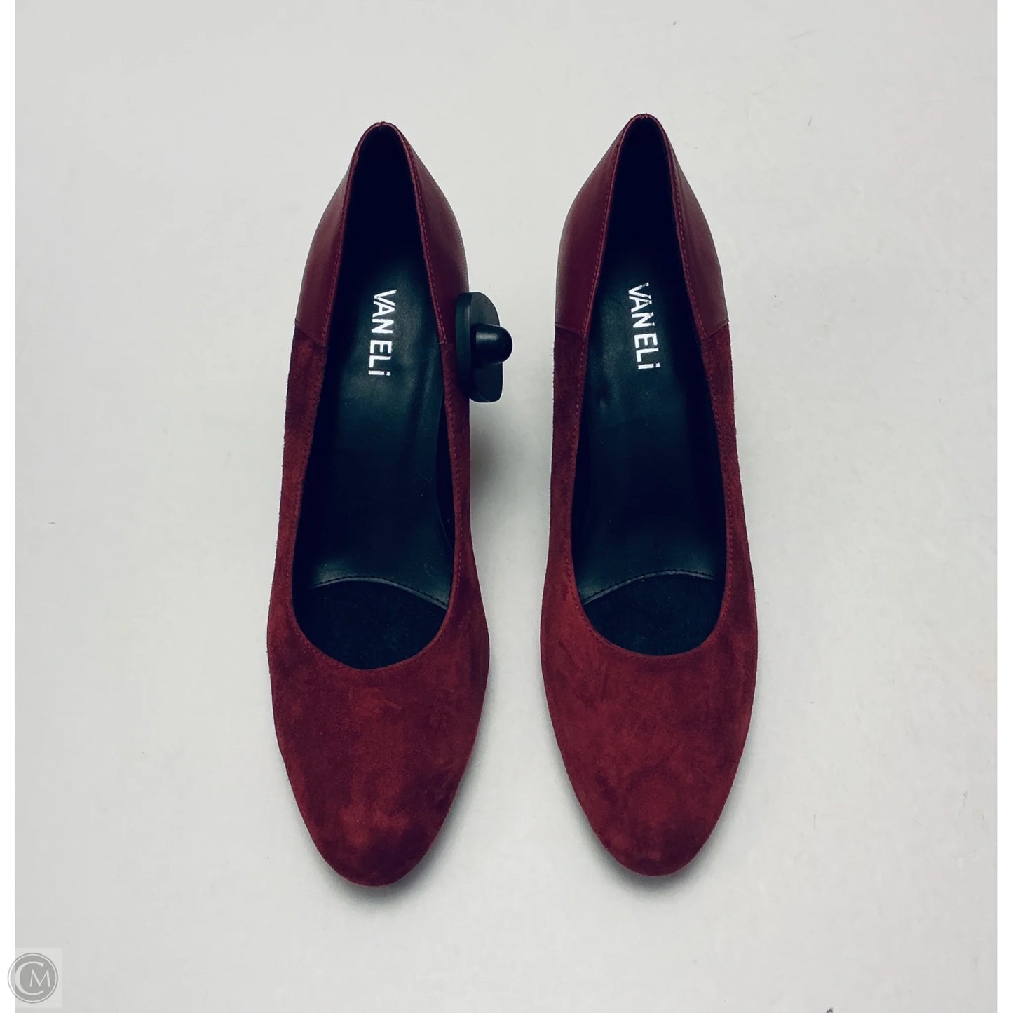 Shoes Heels Block By Vaneli In Red, Size: 10