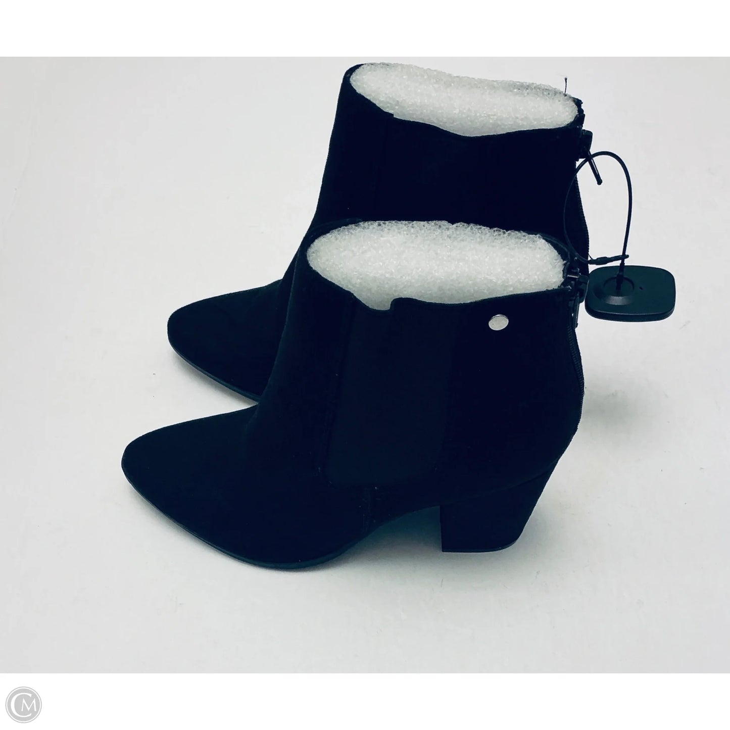 Boots Ankle Heels By New York And Co In Black, Size: 10