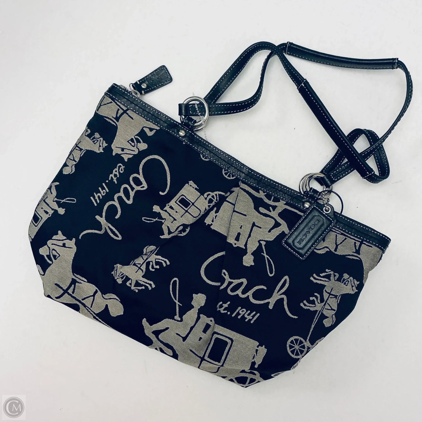 Handbag Designer By Coach, Size: Medium