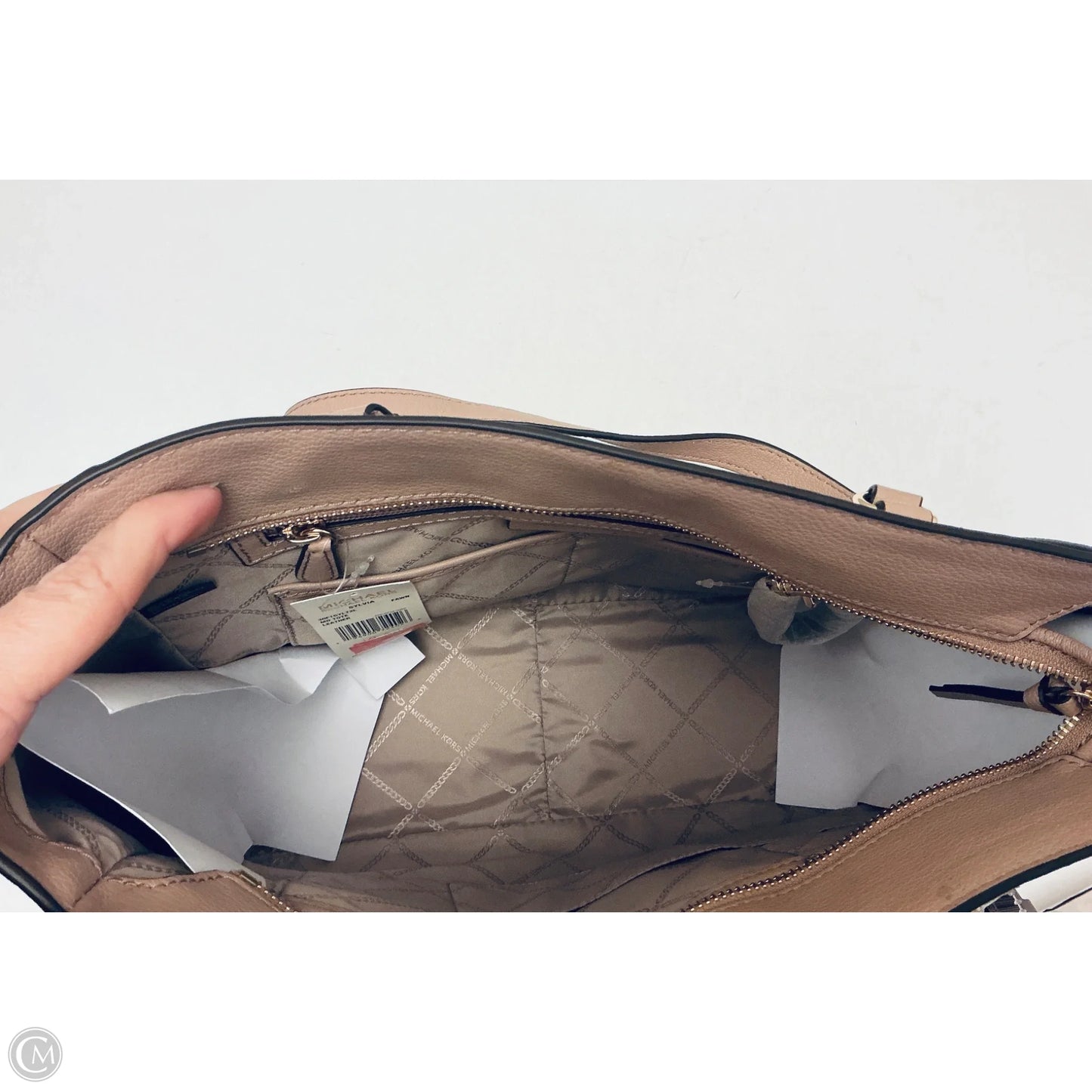 Handbag Designer By Michael Kors, Size: Large