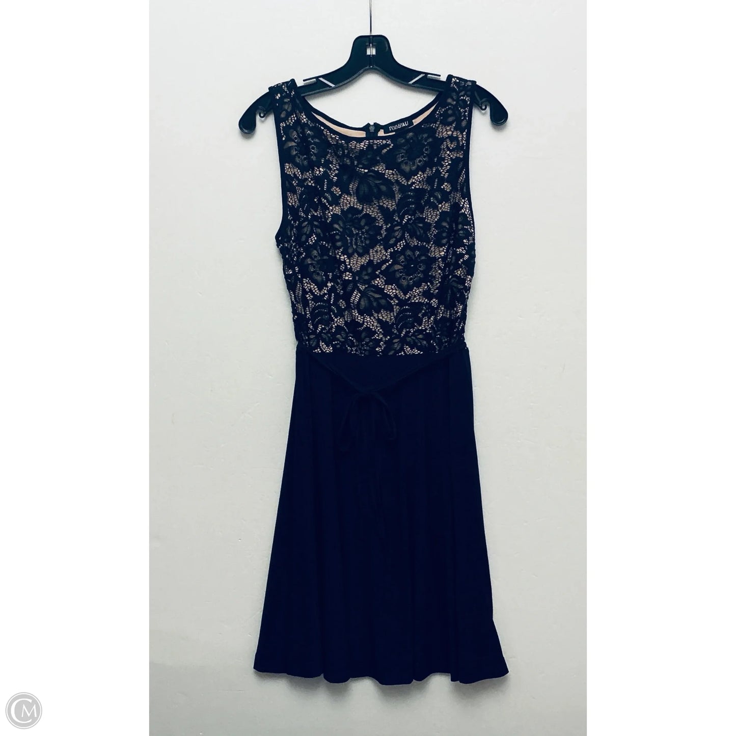 Dress Party Short By Roz And Ali In Navy,Size: 10