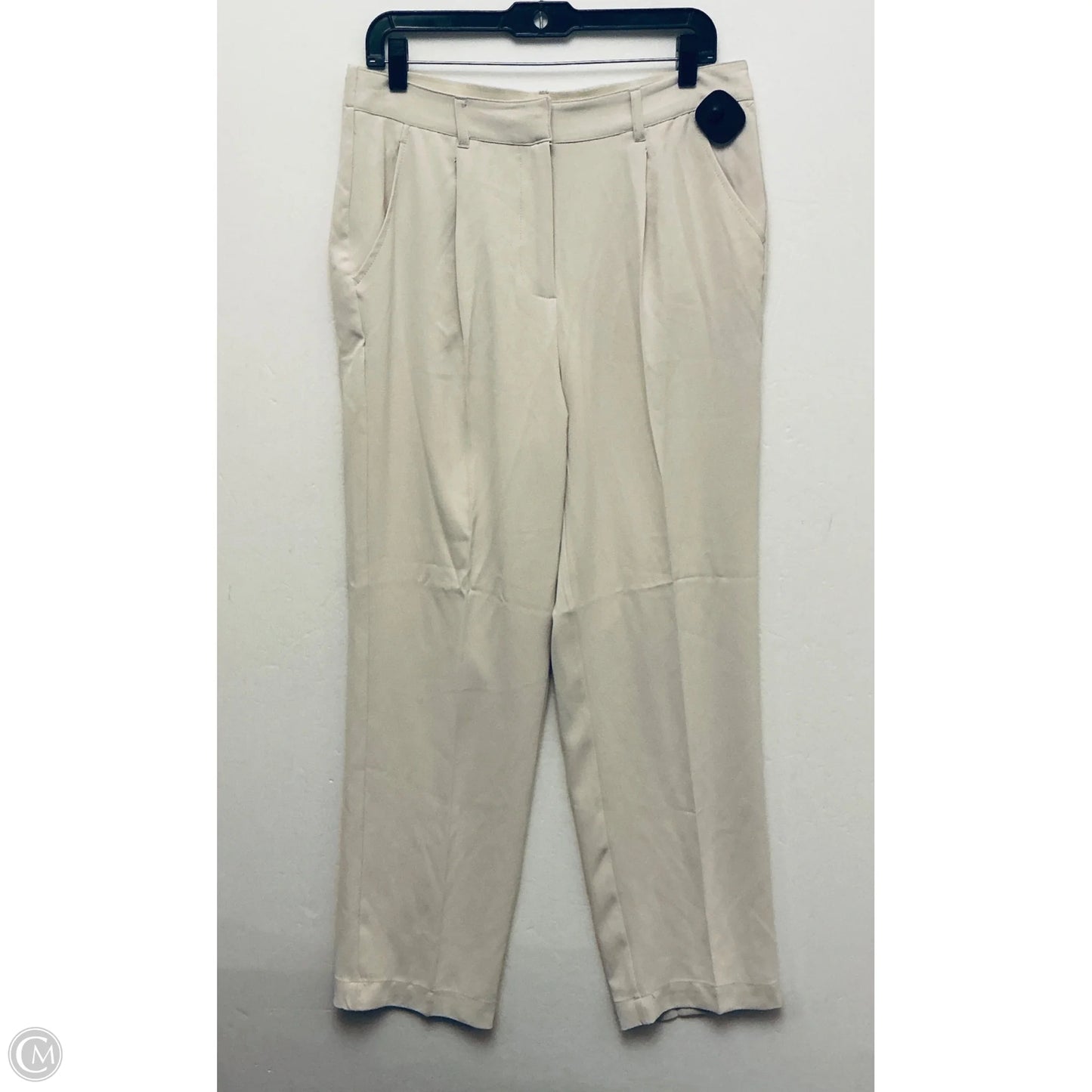 Pants Dress By Max Studio In Cream, Size: L