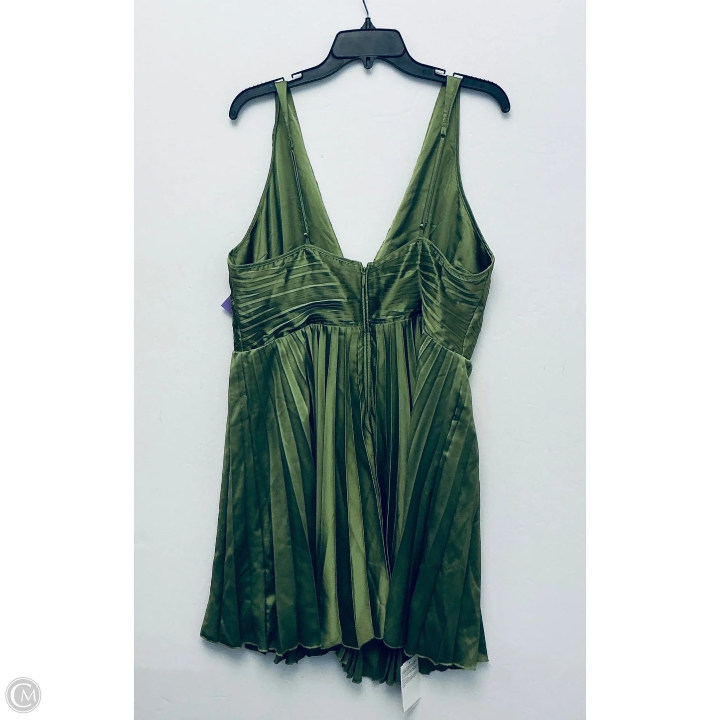 Dress Party Short By Abercrombie And Fitch In Green, Size: Xl