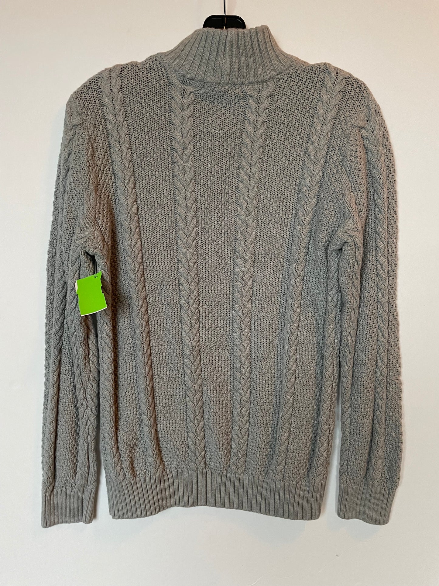 Sweater By Jeanne Pierre In Grey, Size: L