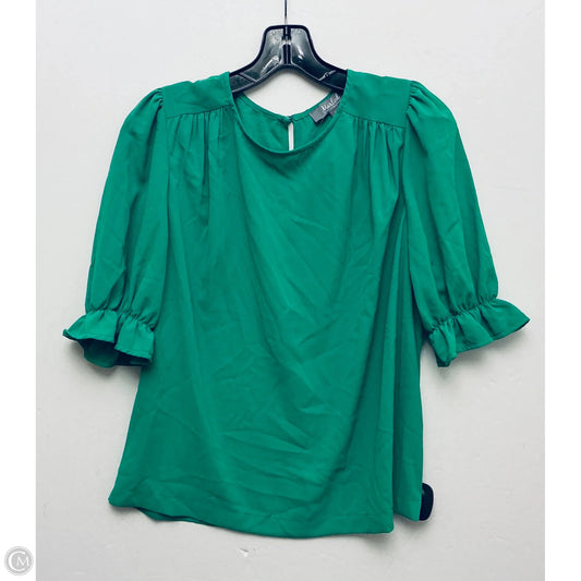 Top Short Sleeve Basic By Marled In Green, Size: S