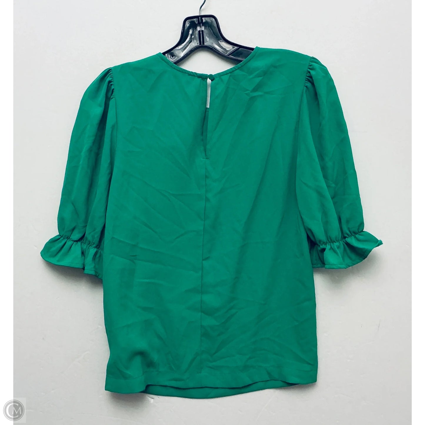 Top Short Sleeve Basic By Marled In Green, Size: S