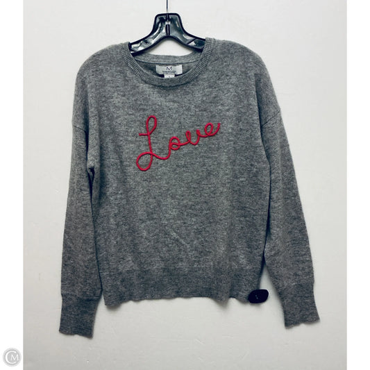 Sweater Cashmere By Magaschoni In Grey, Size: L