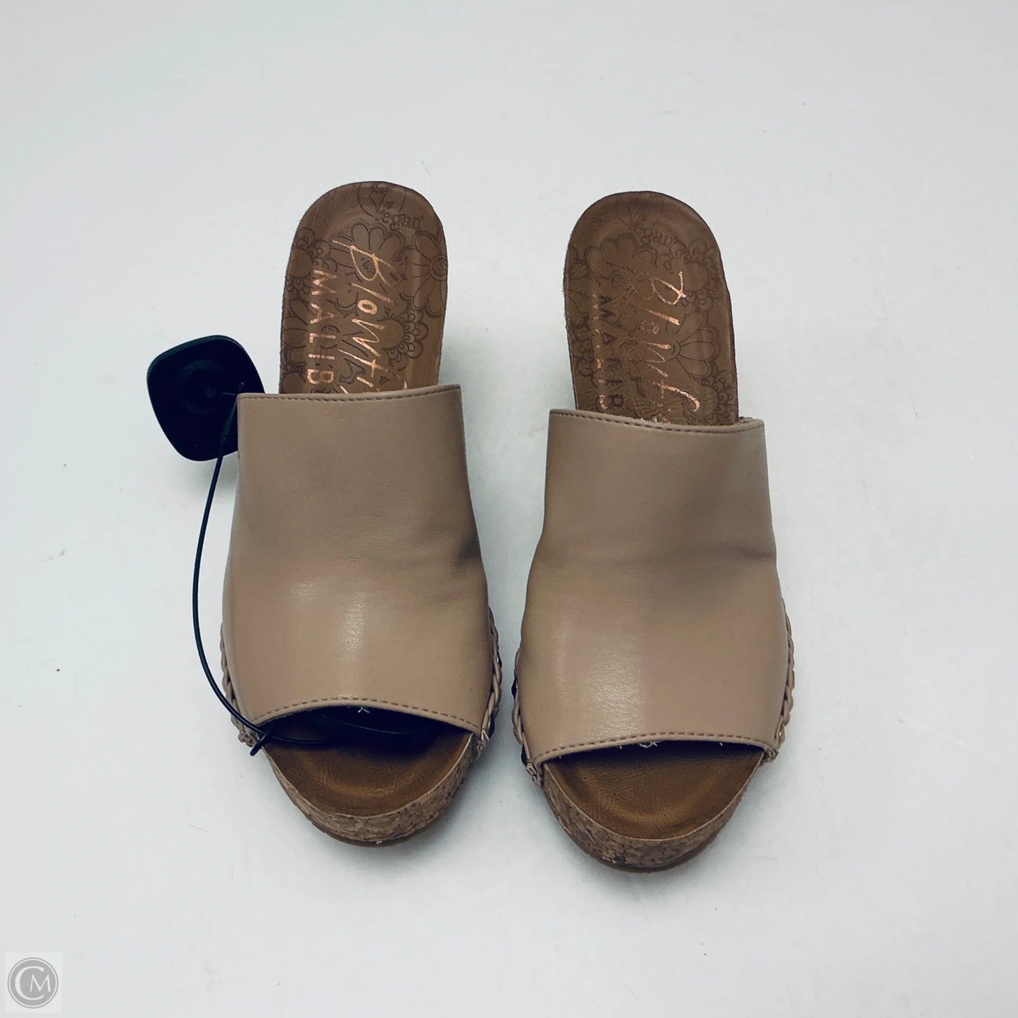 Sandals Heels Wedge By Blowfish In Tan, Size: 8.5