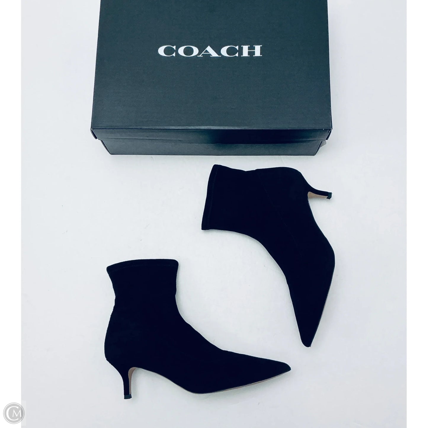 Boots Designer By Coach In Black, Size: 9