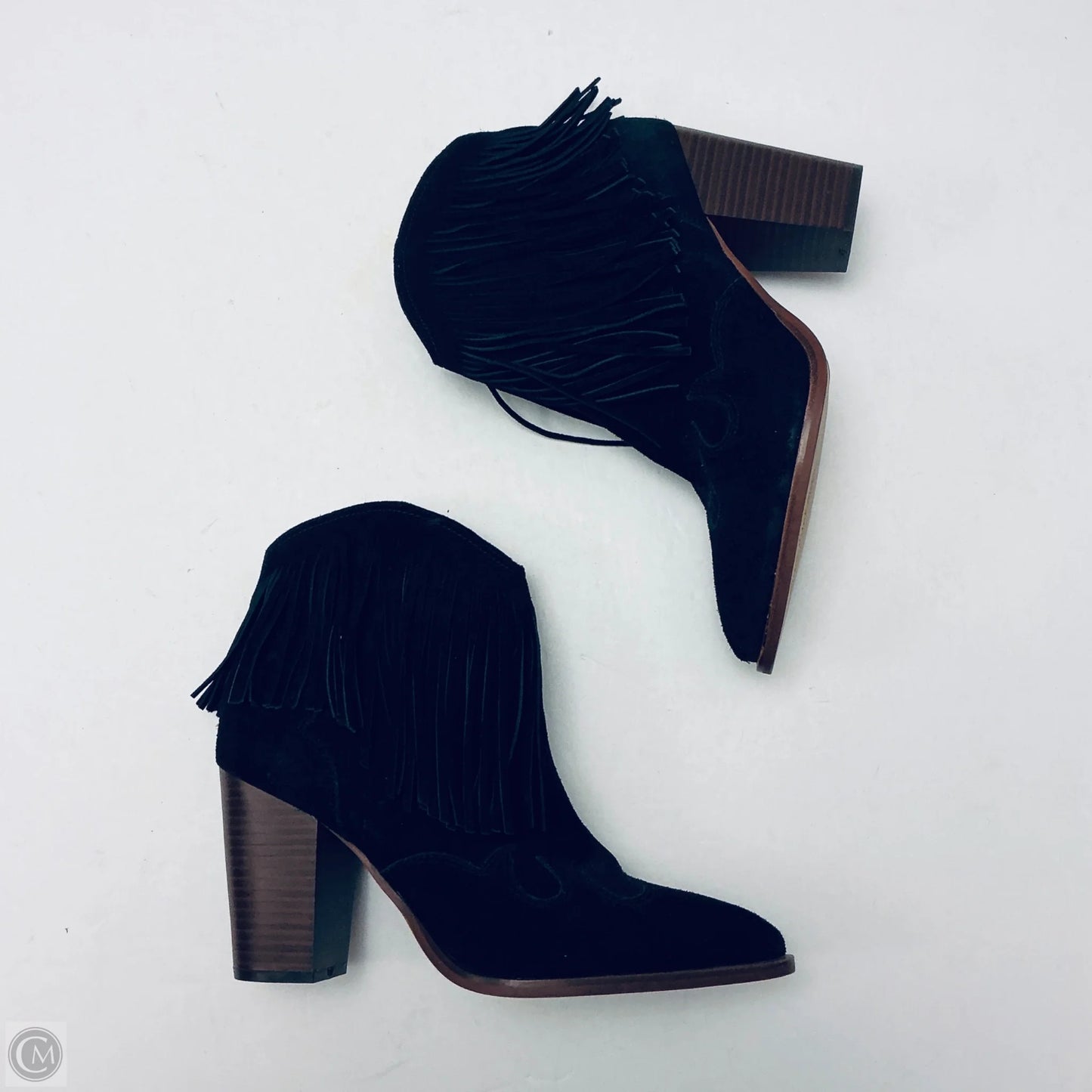 Boots Ankle Heels By Sam Edelman In Black, Size: 10.5