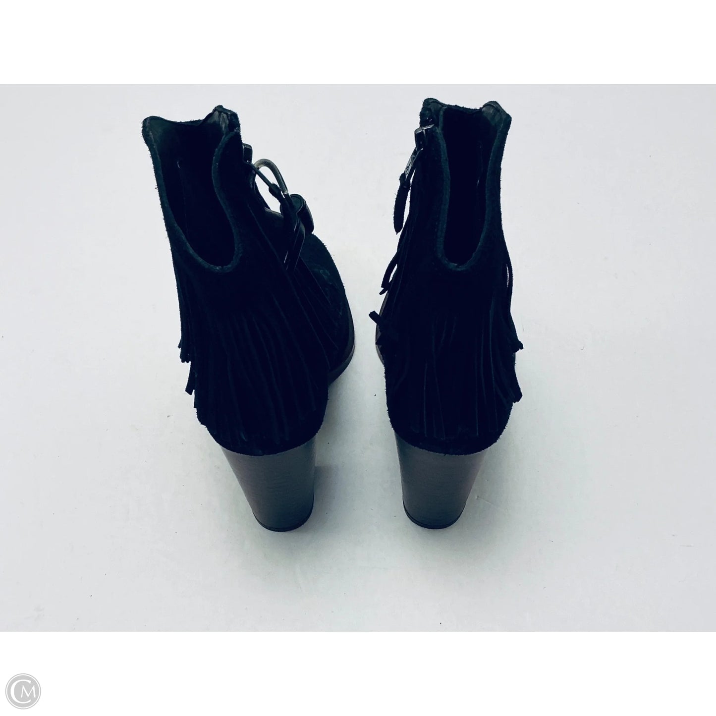 Boots Ankle Heels By Sam Edelman In Black, Size: 10.5