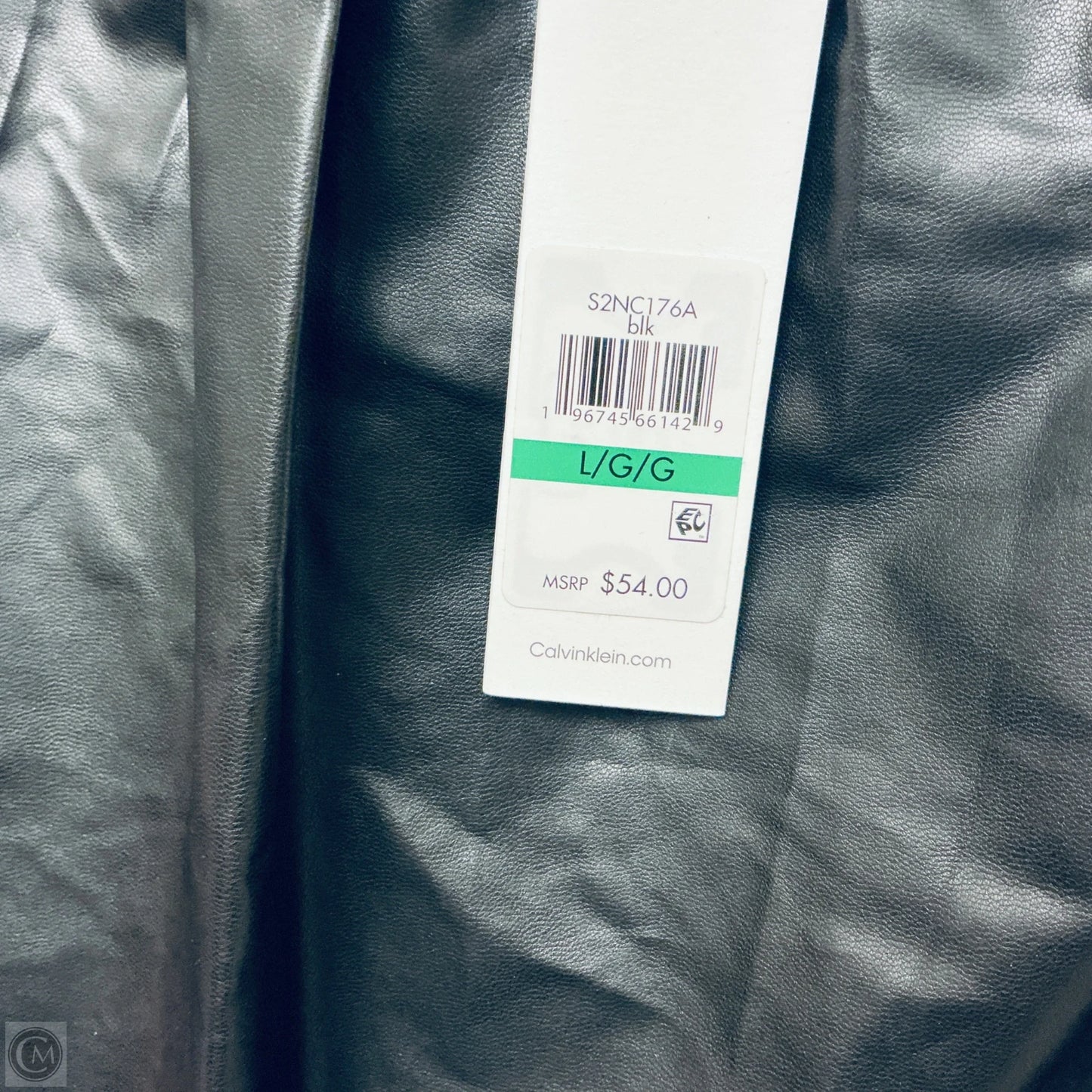 Top Sleeveless By Calvin Klein In Black, Size: L