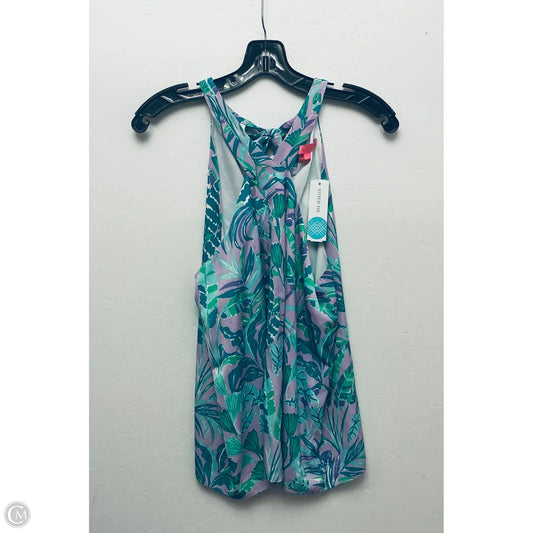 Top Sleeveless Designer By Lilly Pulitzer In Multi-colored, Size: L
