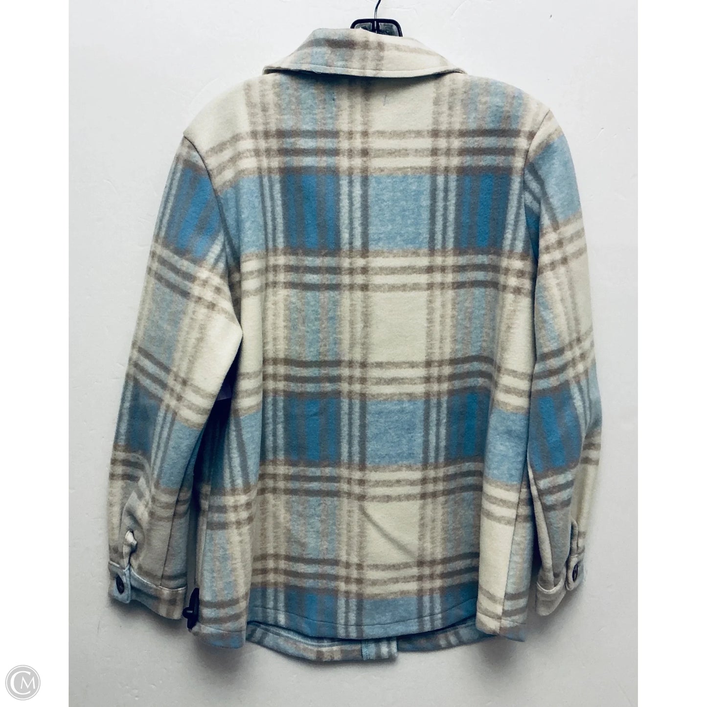 Jacket Shirt By Lascana In Cream, Size: 10