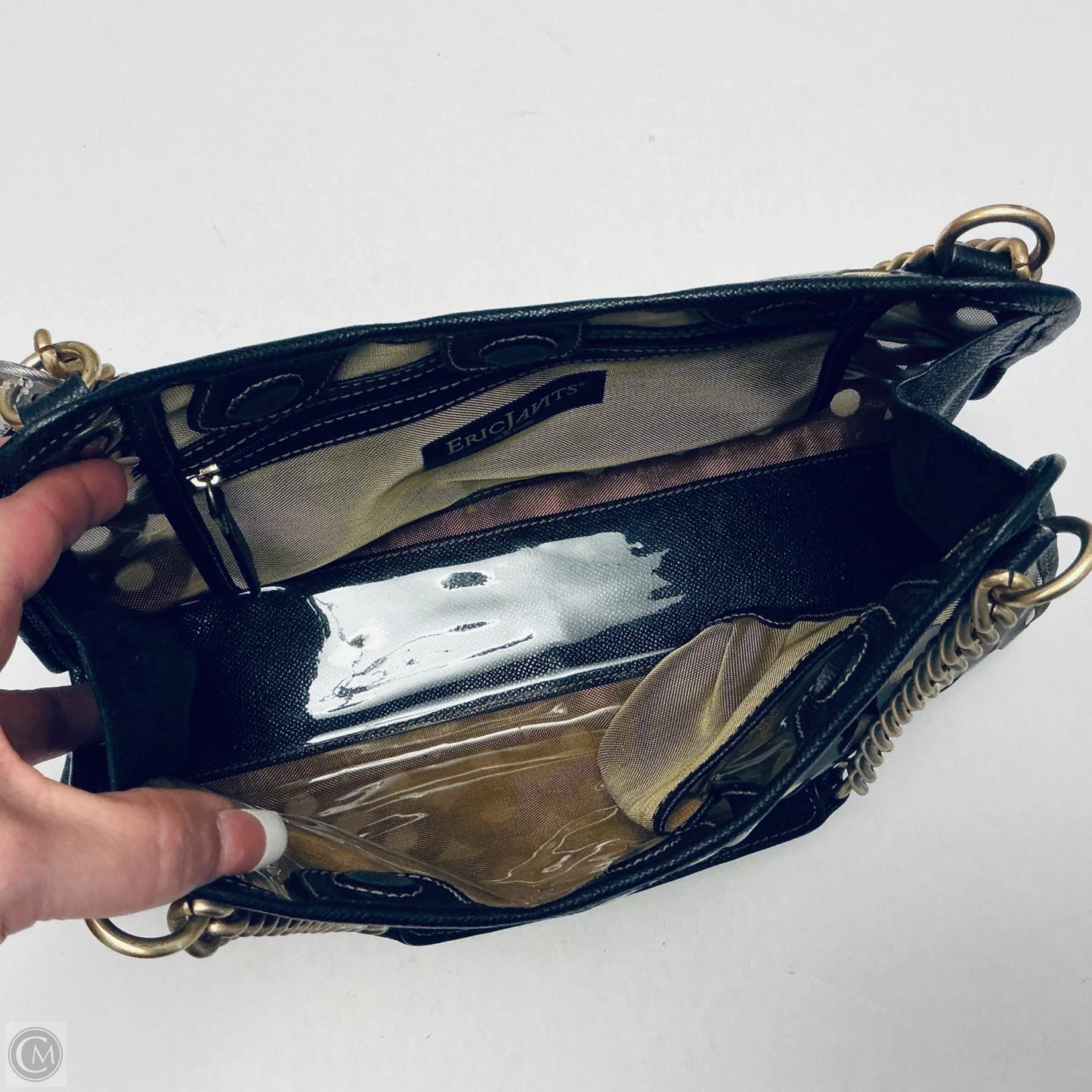 Handbag By Eric Javitz, Size: Medium