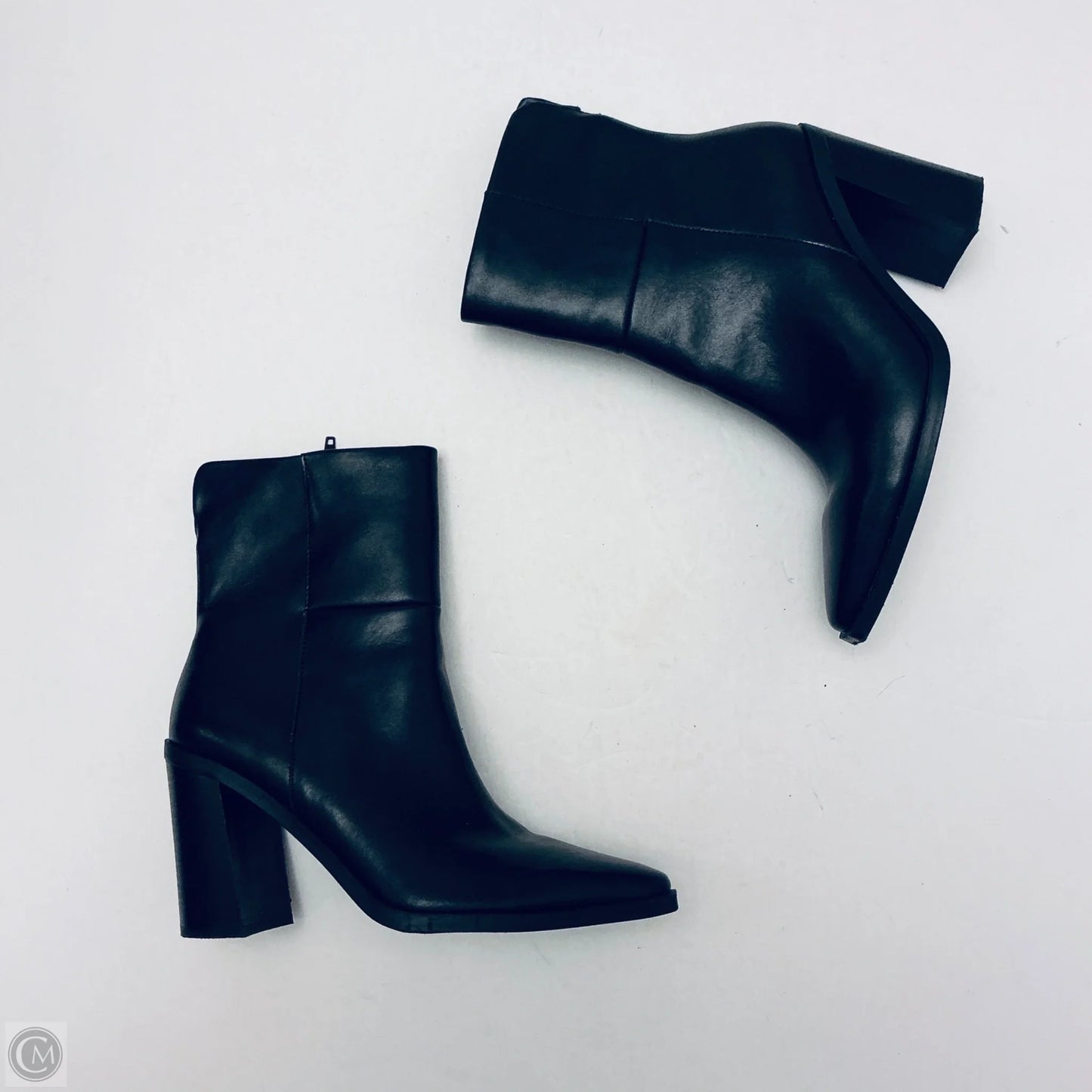 Boots Ankle Heels By Steve Madden In Black, Size: 8.5