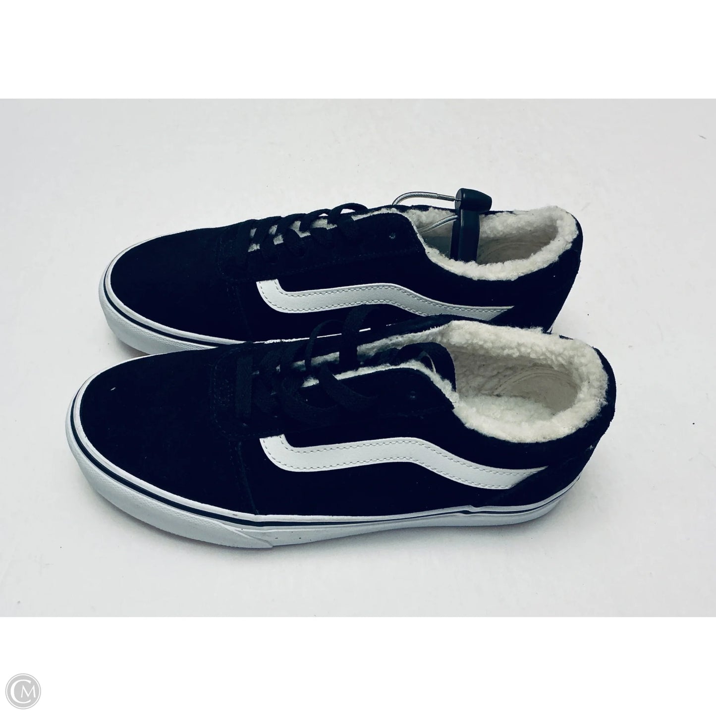 Shoes Sneakers By Vans In Black, Size: 7