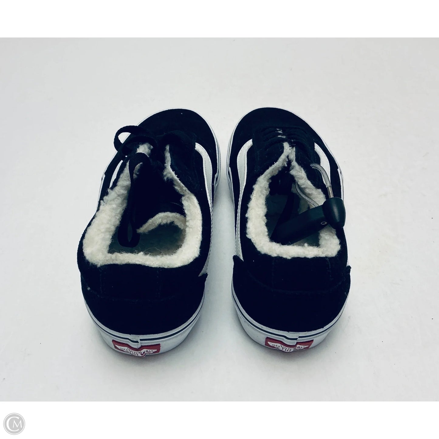 Shoes Sneakers By Vans In Black, Size: 7