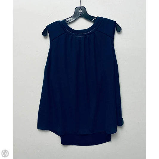 Top Sleeveless Basic By 41 Hawthorn In Navy, Size: 2x