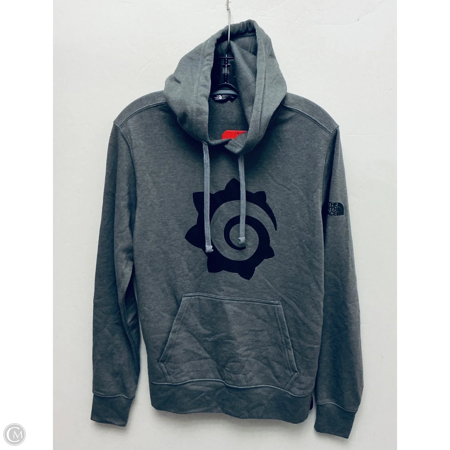 Sweatshirt Hoodie By The North Face In Grey, Size: S