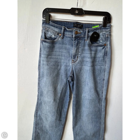 Jeans Straight By Judy Blue In Blue Denim, Size: 6