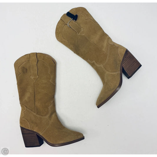 Boots Western By Chelsea And Violet In Brown, Size: 7