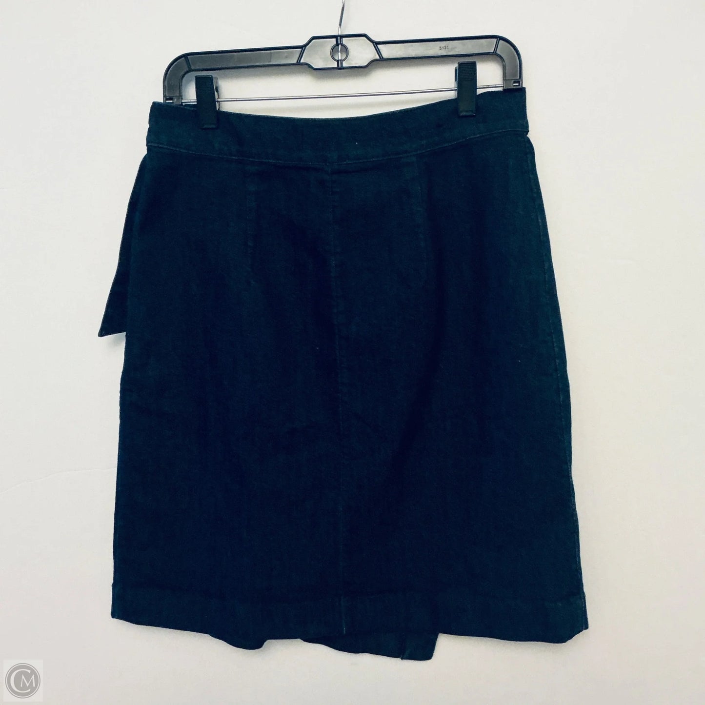 Skirt Mini & Short By Loft In Blue Denim, Size: 4