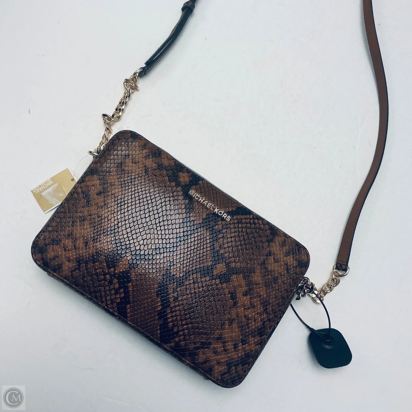 Crossbody Designer By Michael Kors, Size: Medium