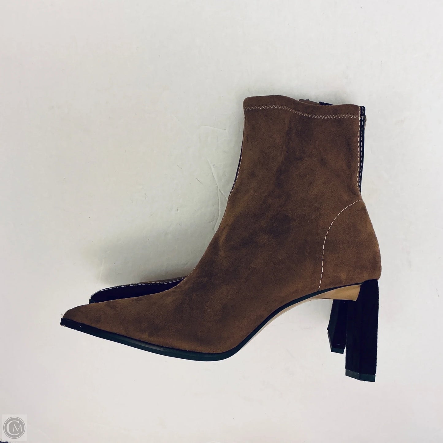 Boots Ankle Heels By Gianni Bini In Brown, Size: 6