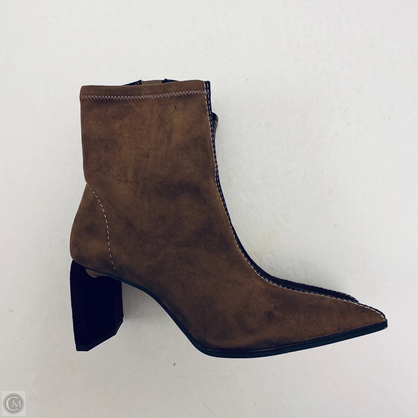 Boots Ankle Heels By Gianni Bini In Brown, Size: 6